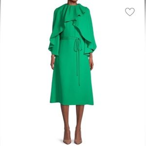 VALENTINO Belted Silk Dress It 38